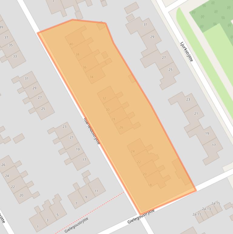 Kaart van postcodegebied 9269NG.