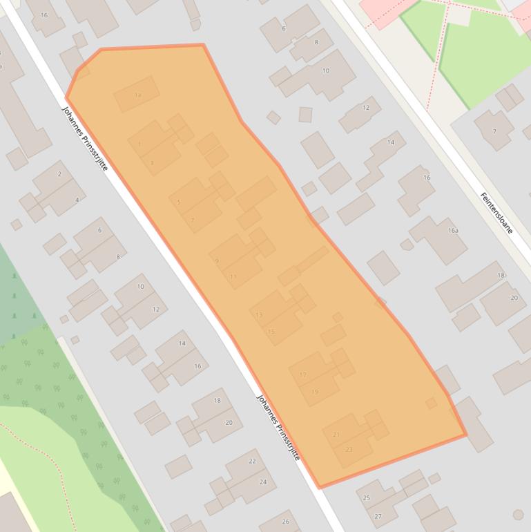 Kaart van postcodegebied 9269NW.