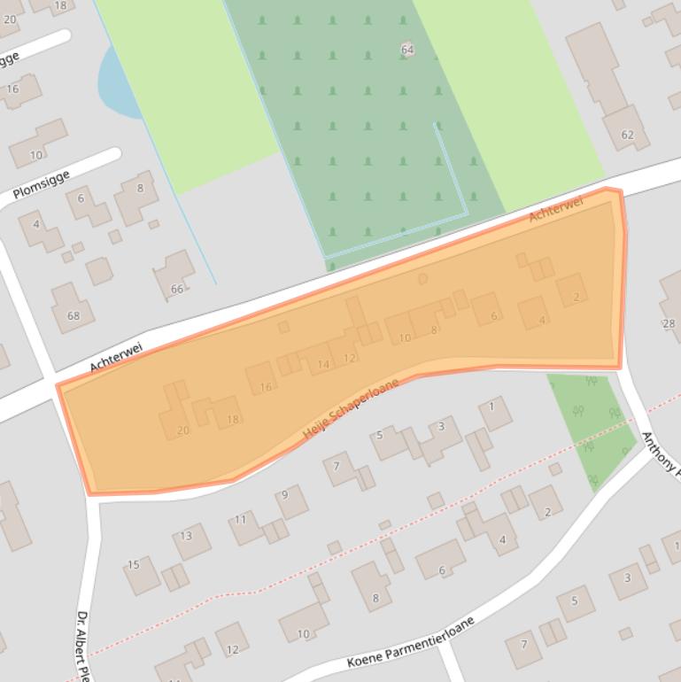 Kaart van postcodegebied 9269PK.