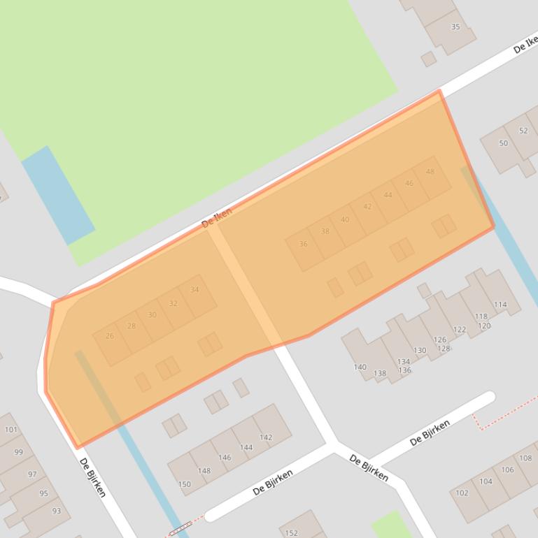 Kaart van postcodegebied 9269PS.