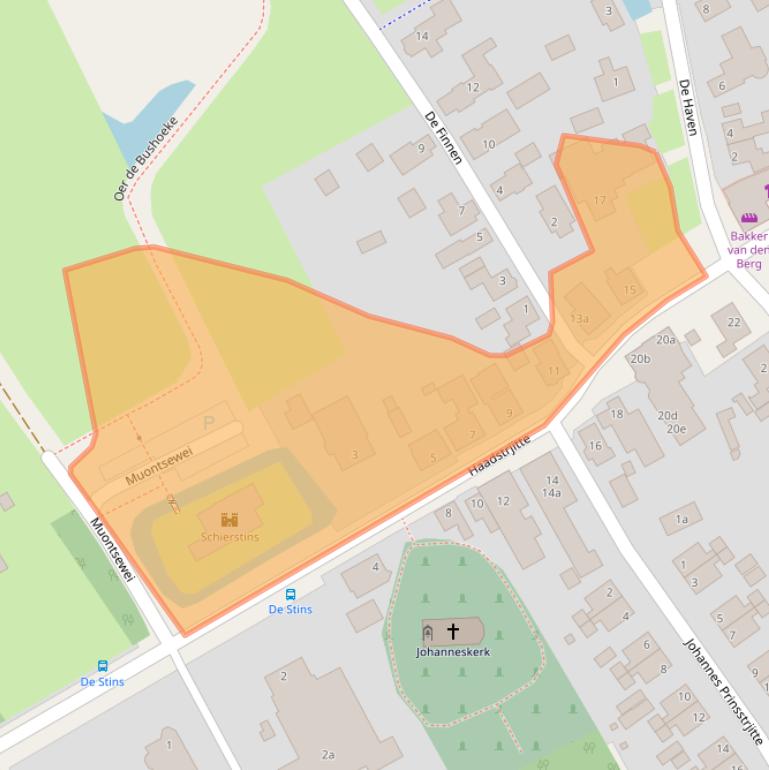 Kaart van postcodegebied 9269SW.