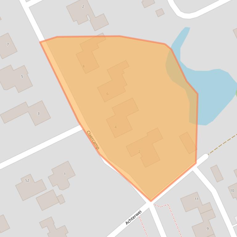 Kaart van postcodegebied 9269VX.