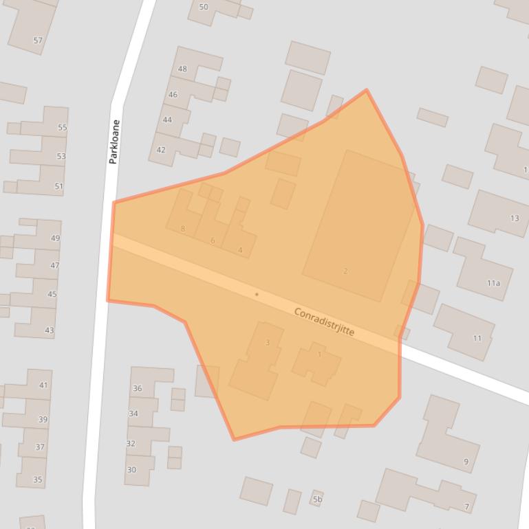 Kaart van postcodegebied 9271AJ.