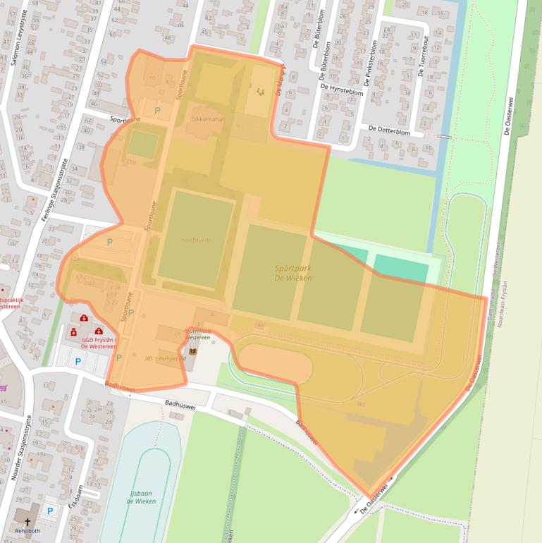 Kaart van postcodegebied 9271VN.