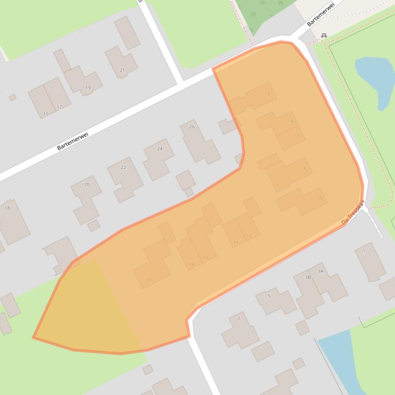 Kaart van postcodegebied 9283VG.