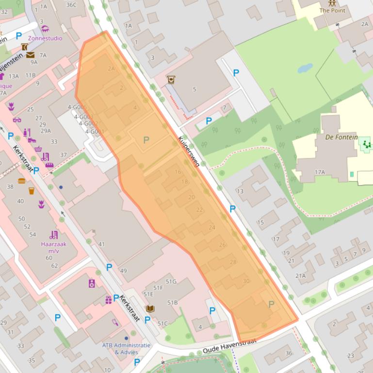 Kaart van postcodegebied 9285ST.