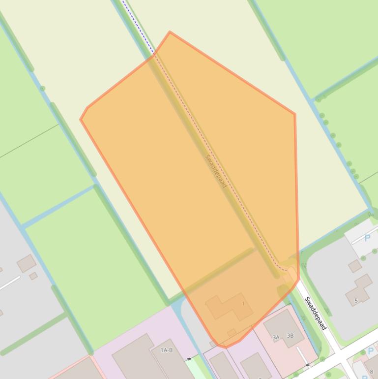 Kaart van postcodegebied 9285WV.