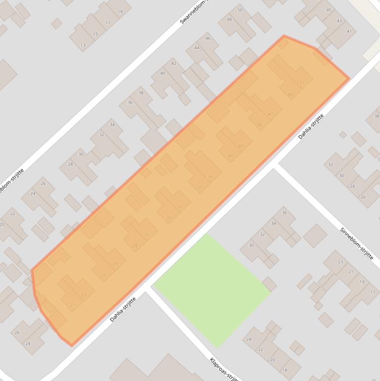 Kaart van postcodegebied 9288AD.