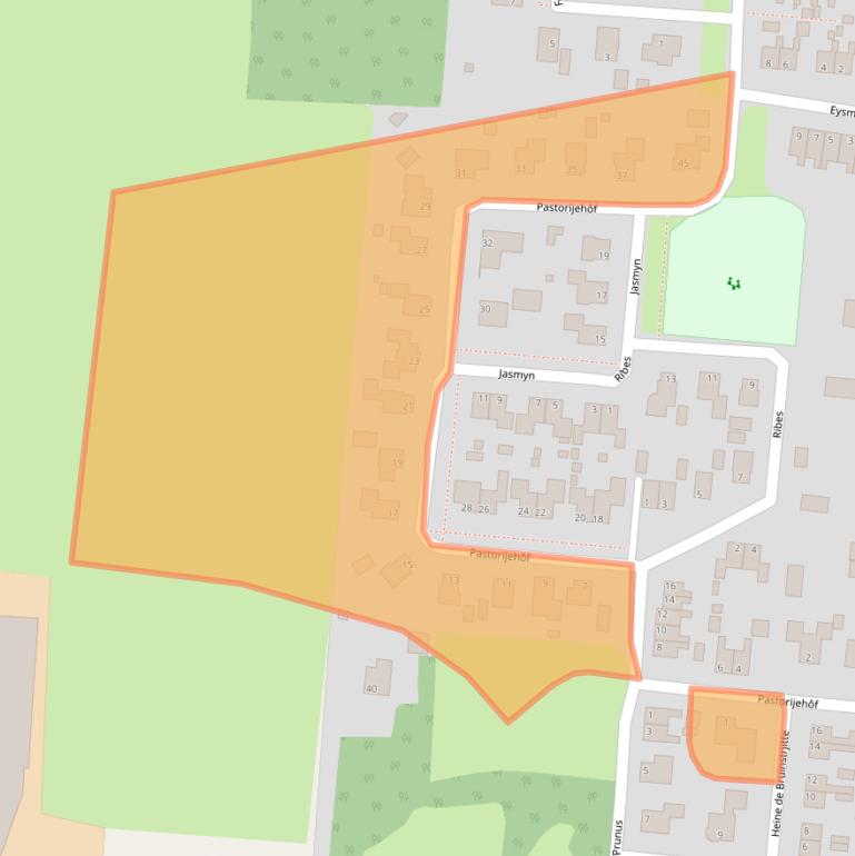 Kaart van postcodegebied 9294KB.