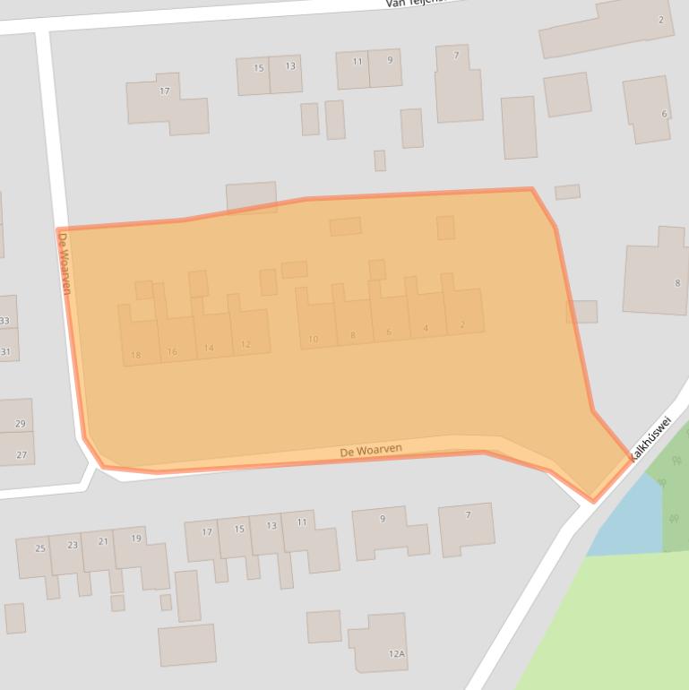 Kaart van postcodegebied 9295KL.