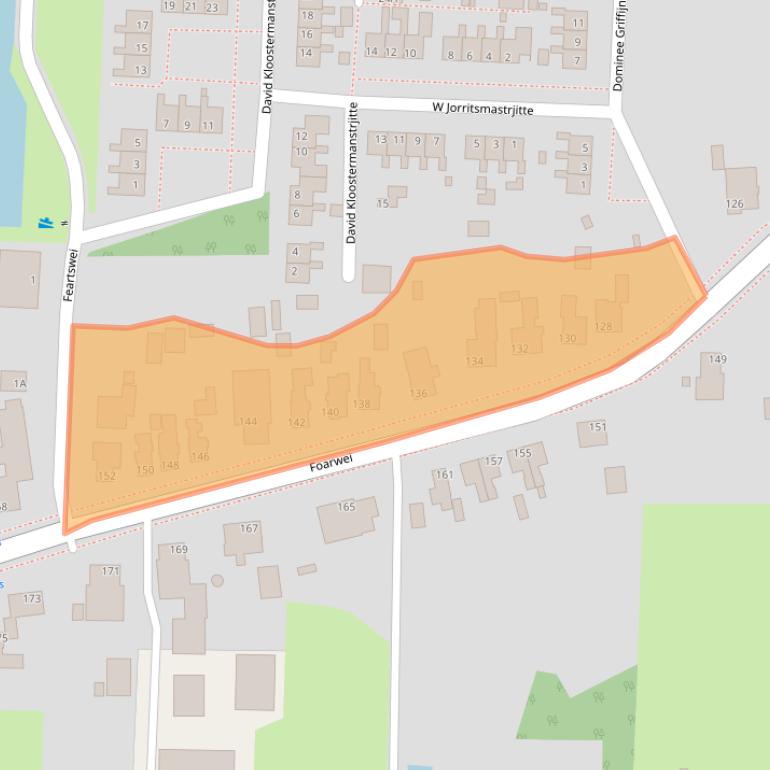 Kaart van postcodegebied 9298JR.