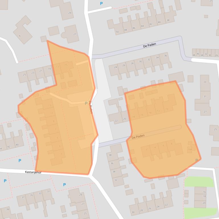 Kaart van postcodegebied 9298PG.