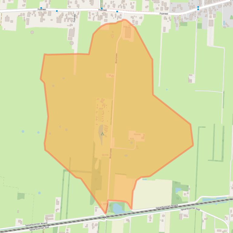 Kaart van postcodegebied 9298VH.