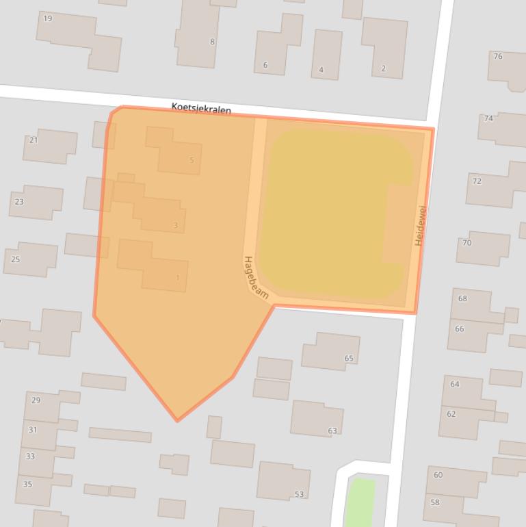 Kaart van postcodegebied 9299HK.