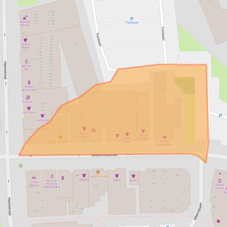 Kaart van postcodegebied 9301AJ.