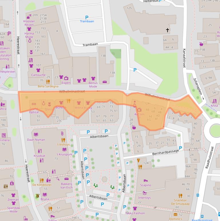 Kaart van postcodegebied 9301AK.
