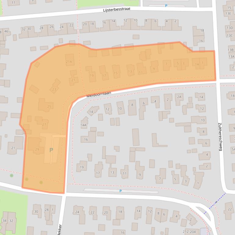 Kaart van postcodegebied 9301MA.