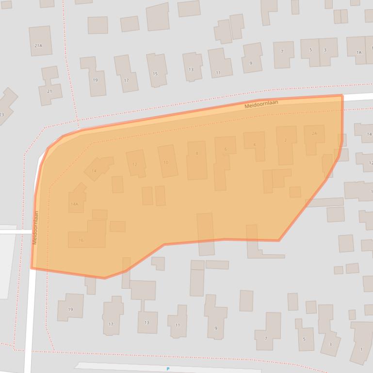 Kaart van postcodegebied 9301MB.