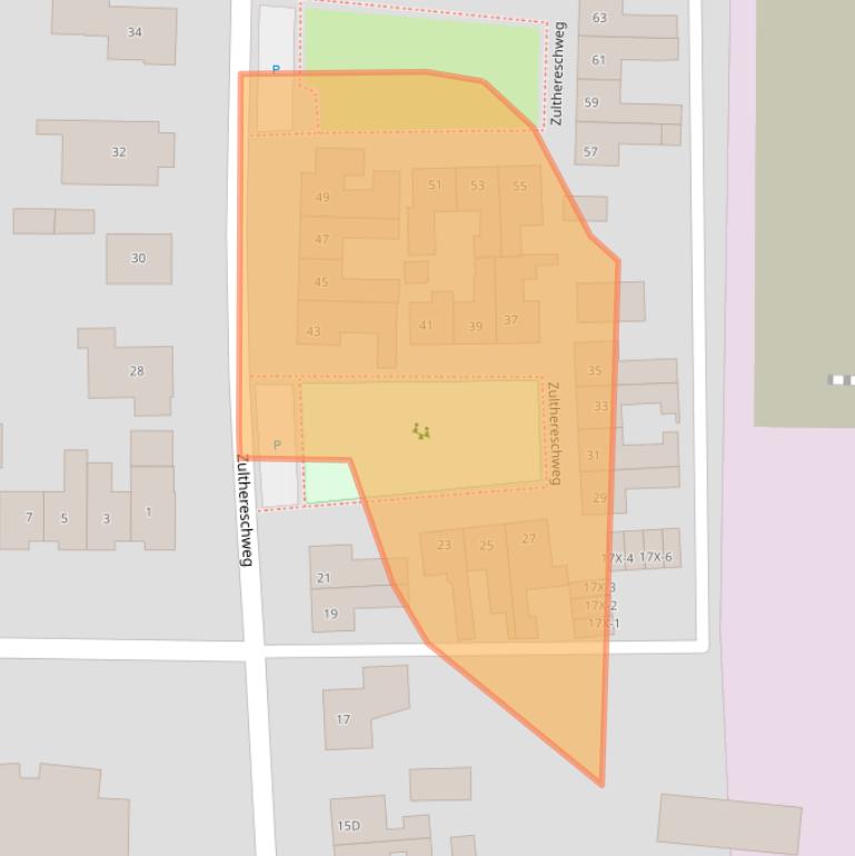 Kaart van postcodegebied 9301MD.