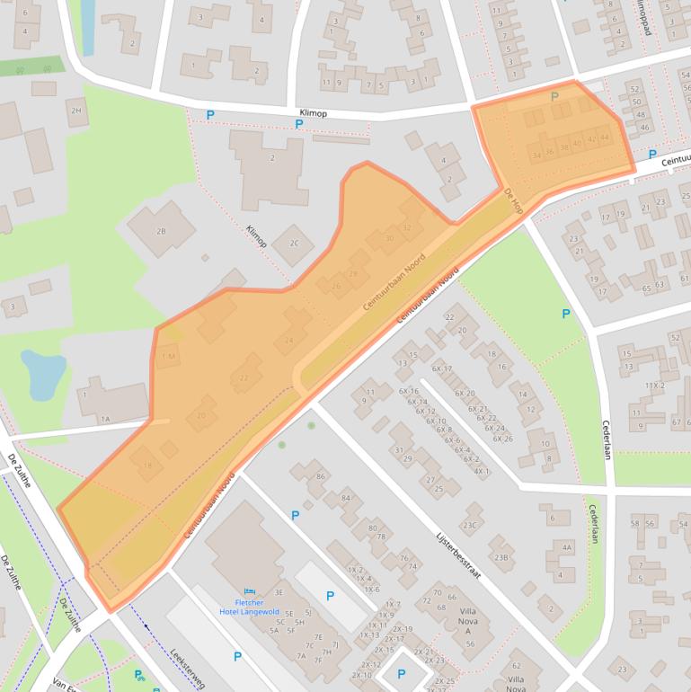 Kaart van postcodegebied 9301NV.
