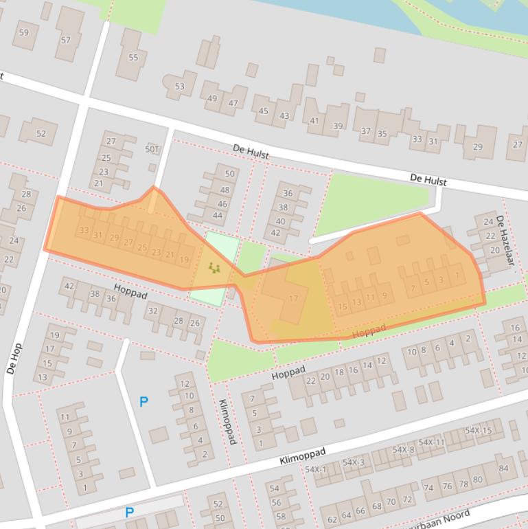 Kaart van postcodegebied 9301PG.