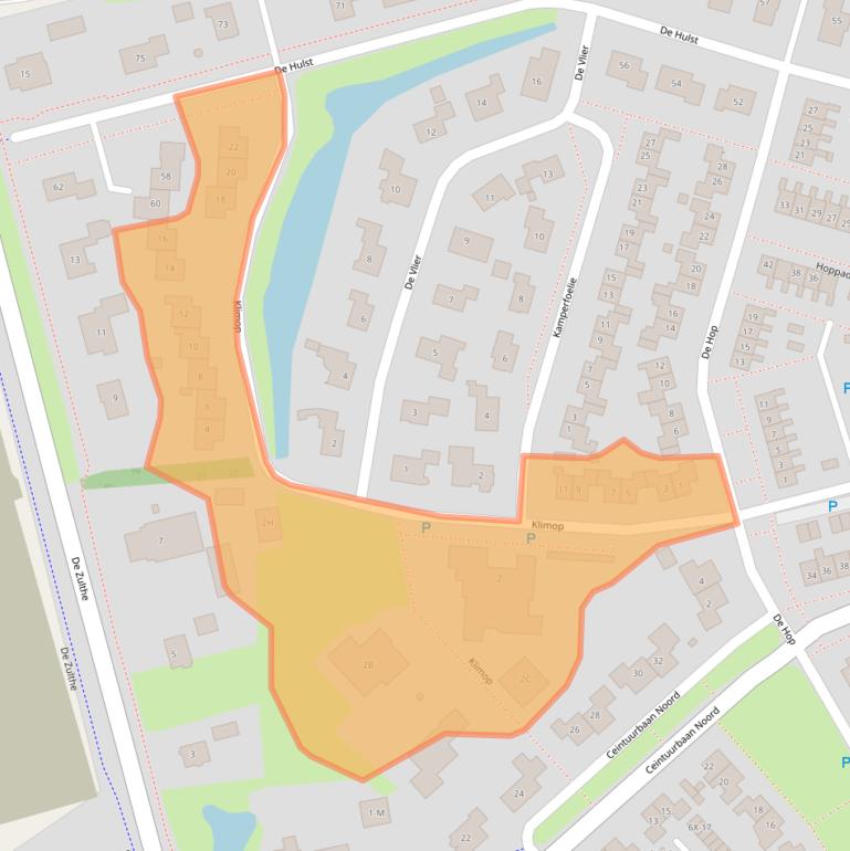 Kaart van postcodegebied 9301PK.