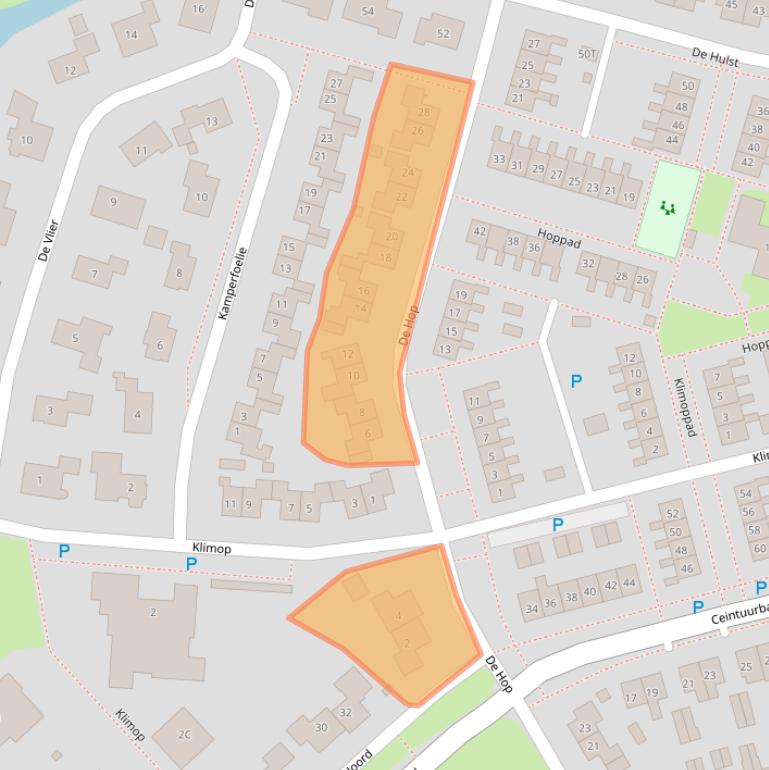 Kaart van postcodegebied 9301PM.