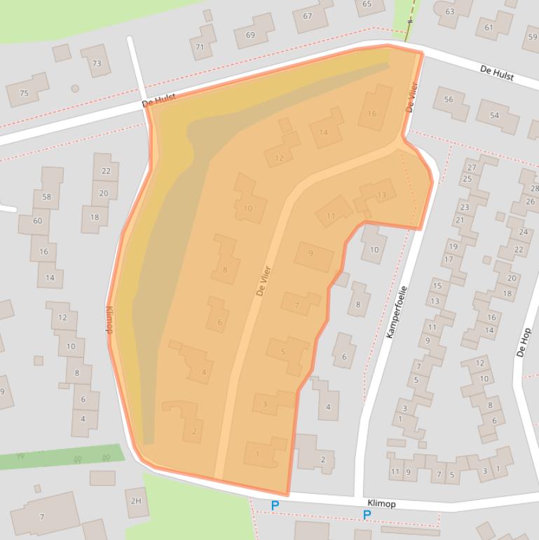 Kaart van postcodegebied 9301PR.