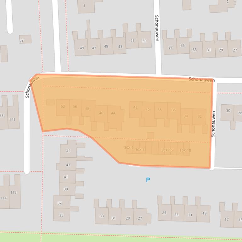 Kaart van postcodegebied 9301SR.