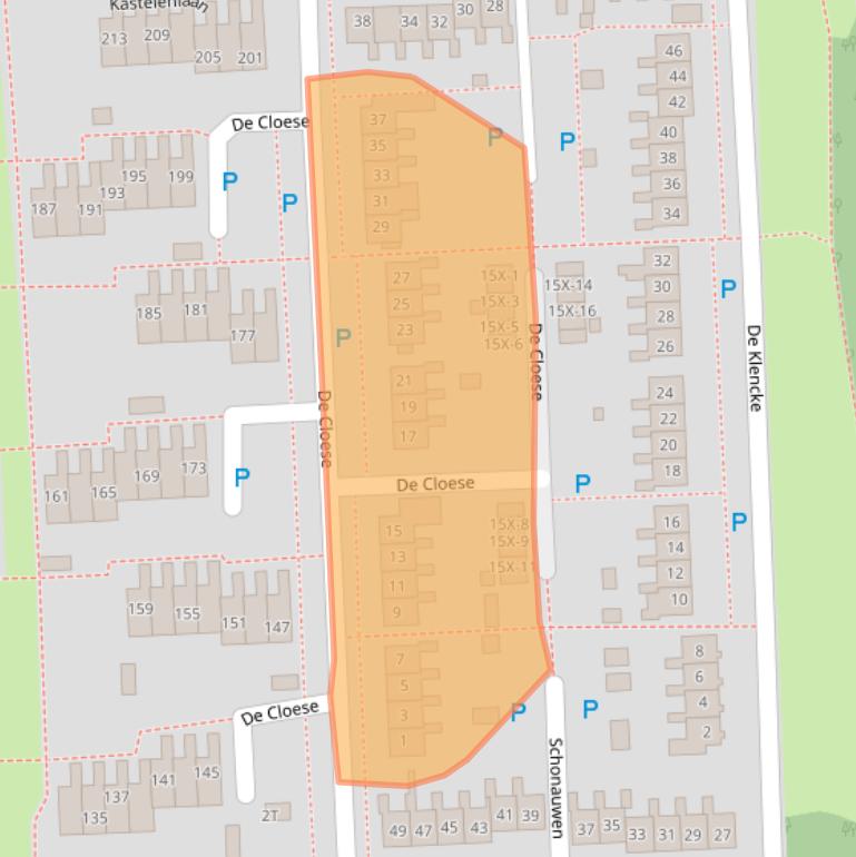 Kaart van postcodegebied 9301ST.