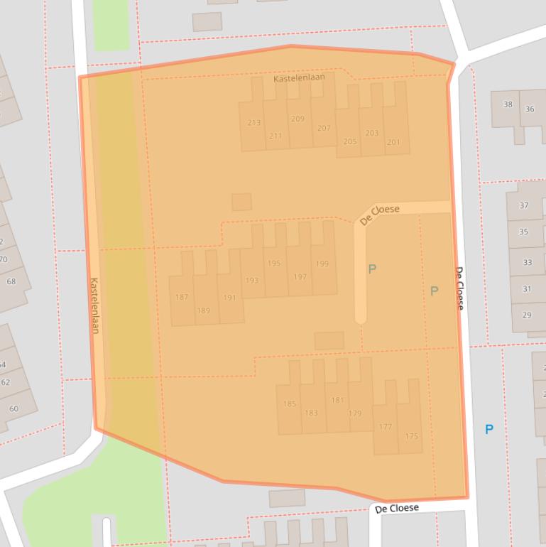 Kaart van postcodegebied 9301VT.