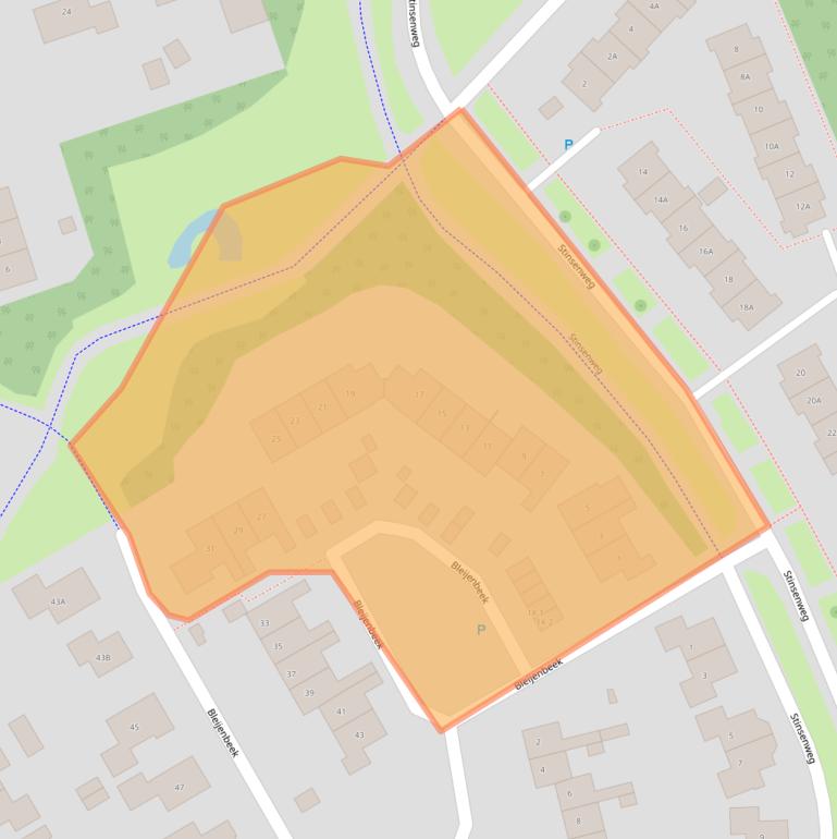 Kaart van postcodegebied 9301XN.