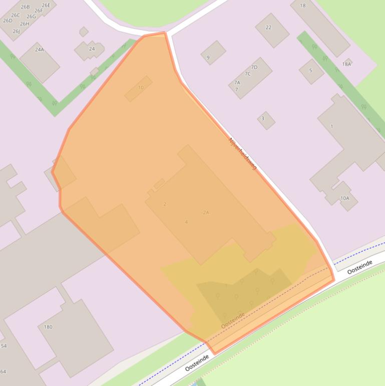 Kaart van postcodegebied 9301ZL.