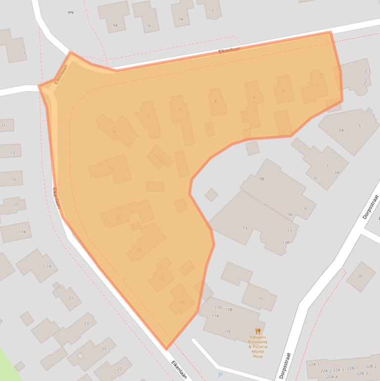 Kaart van postcodegebied 9311PW.