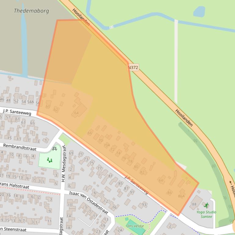 Kaart van postcodegebied 9312PH.