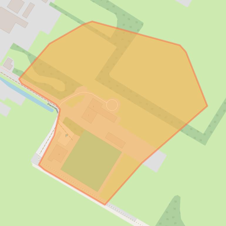 Kaart van postcodegebied 9315PD.