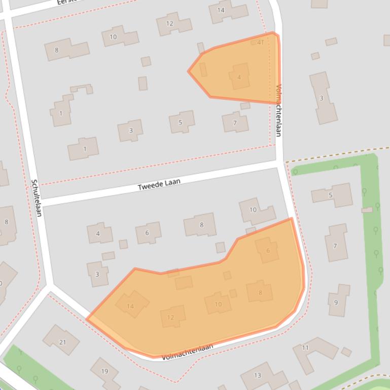 Kaart van postcodegebied 9331BL.