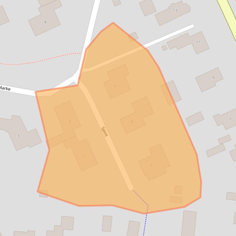 Kaart van postcodegebied 9331ET.