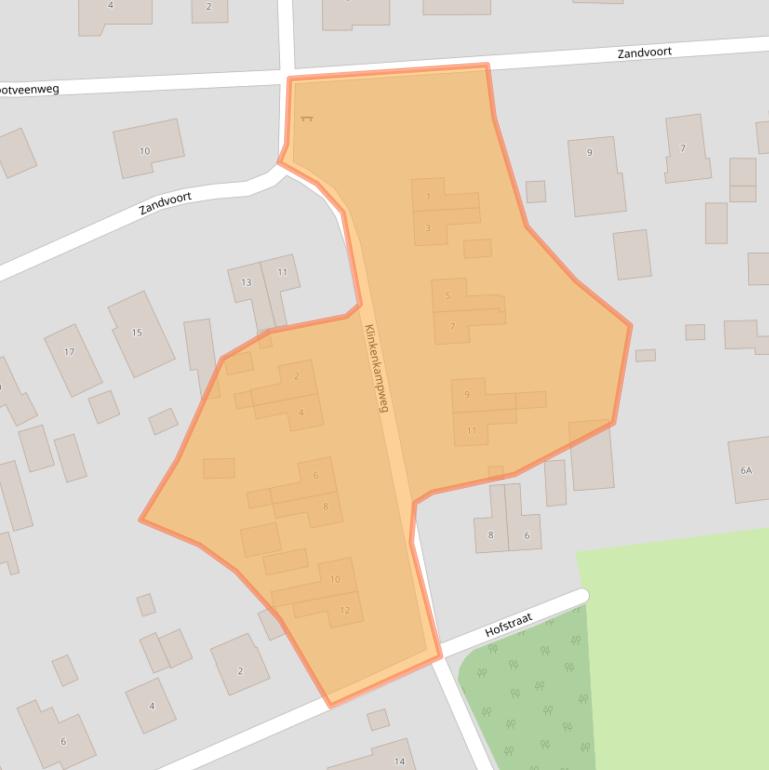 Kaart van postcodegebied 9331JL.