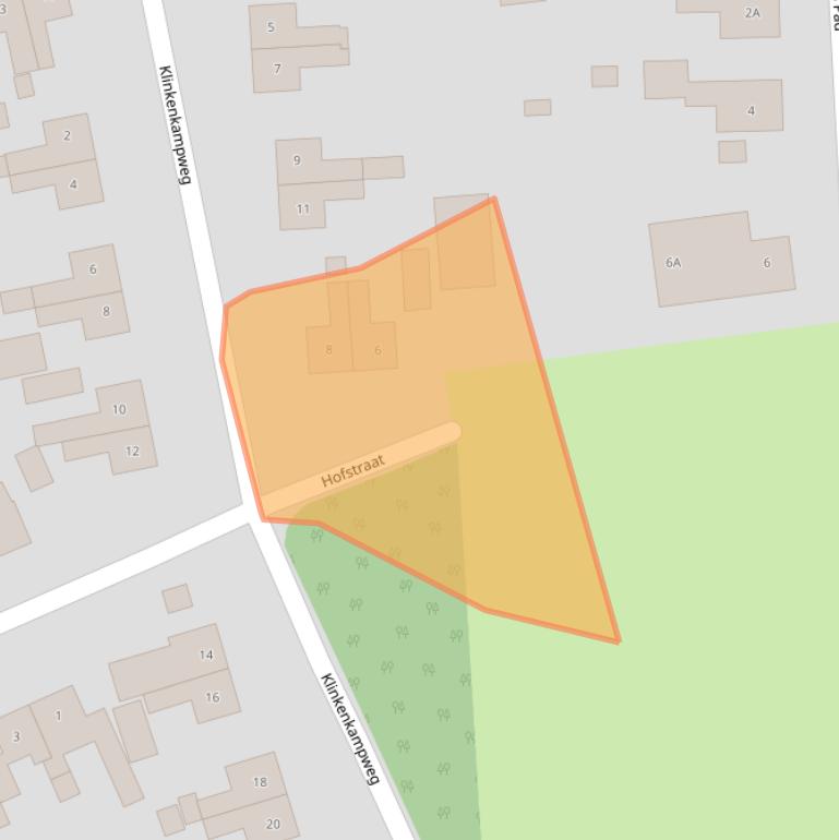 Kaart van postcodegebied 9331JN.