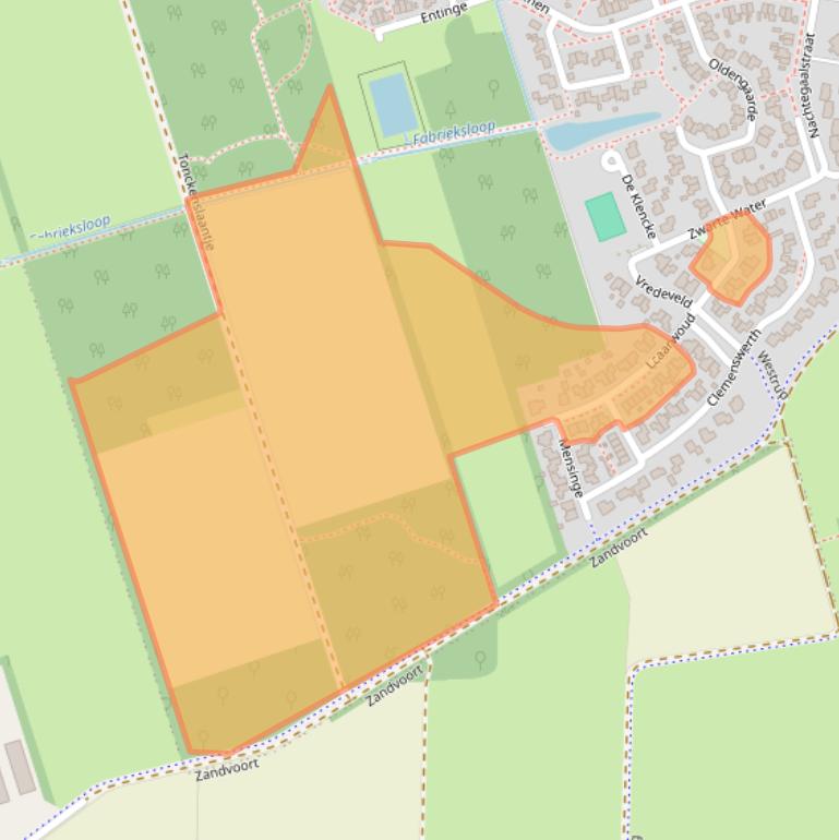 Kaart van postcodegebied 9331LR.