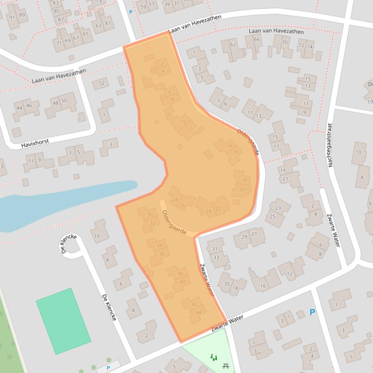 Kaart van postcodegebied 9331LX.