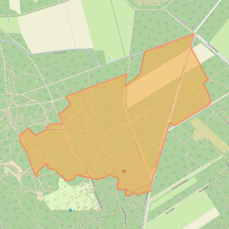Kaart van postcodegebied 9331WT.