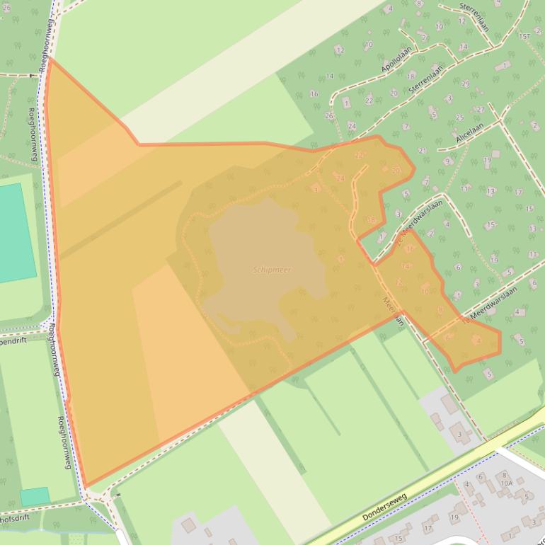 Kaart van postcodegebied 9331XG.