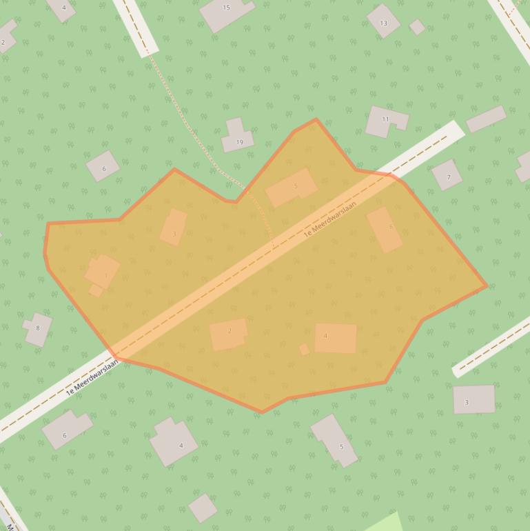 Kaart van postcodegebied 9331XH.