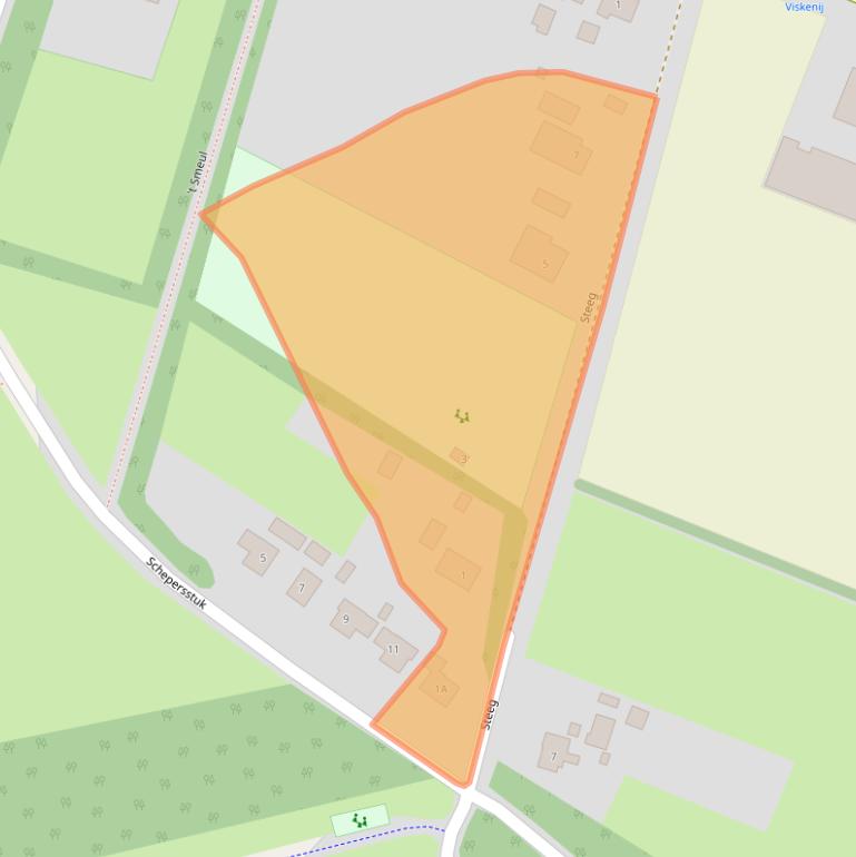 Kaart van postcodegebied 9333PH.