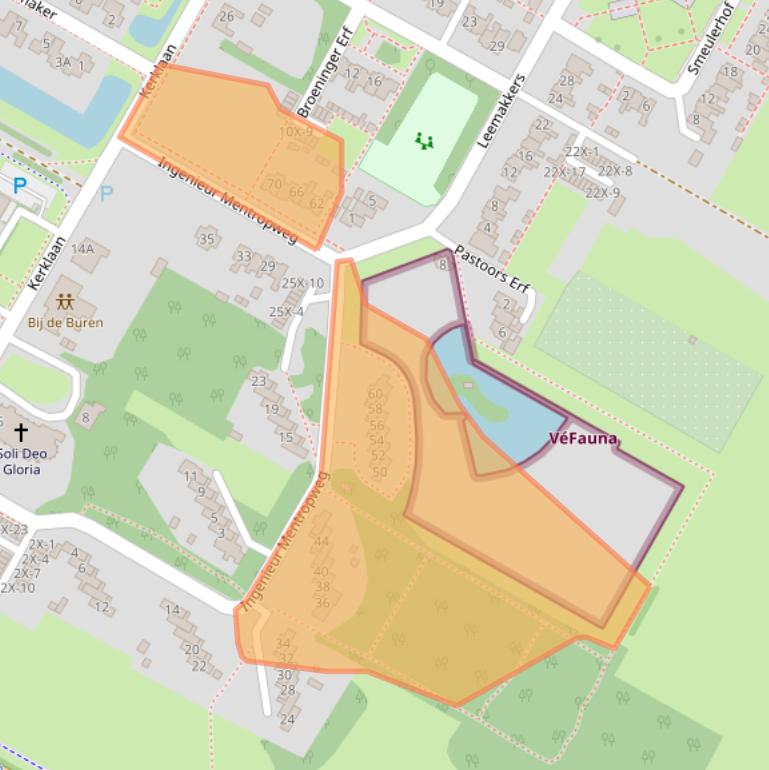 Kaart van postcodegebied 9341AT.