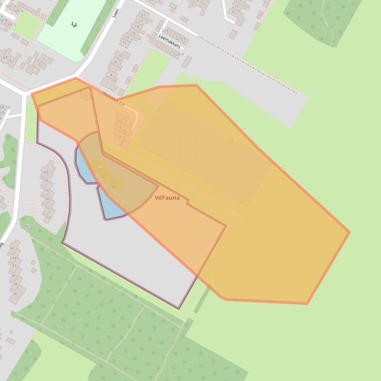 Kaart van postcodegebied 9341BS.