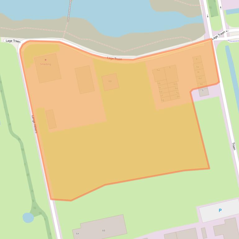 Kaart van postcodegebied 9351VL.