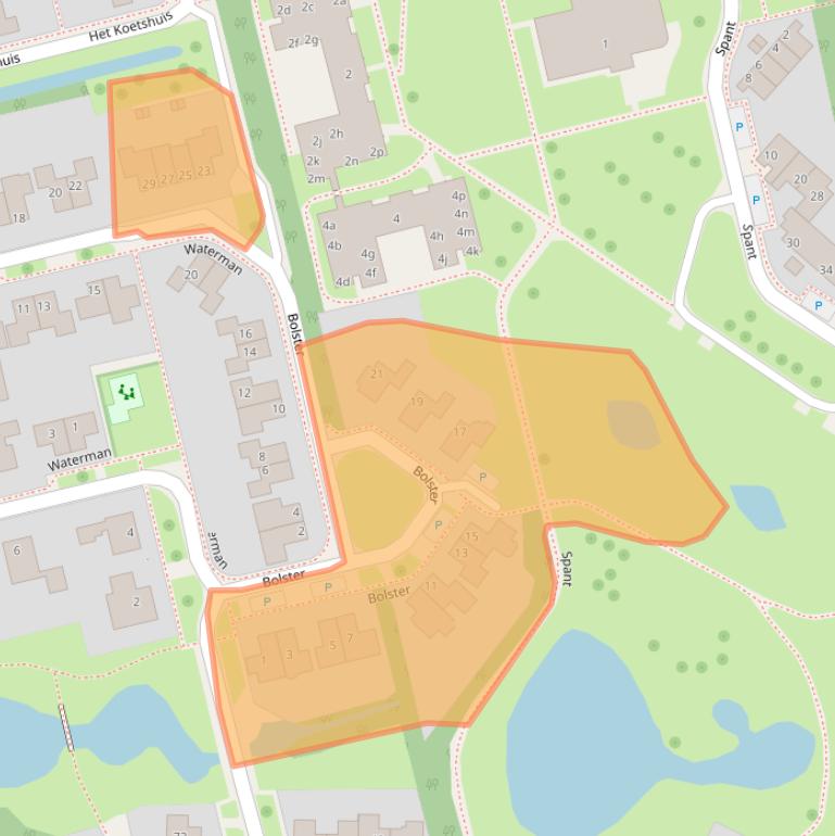 Kaart van postcodegebied 9356DD.